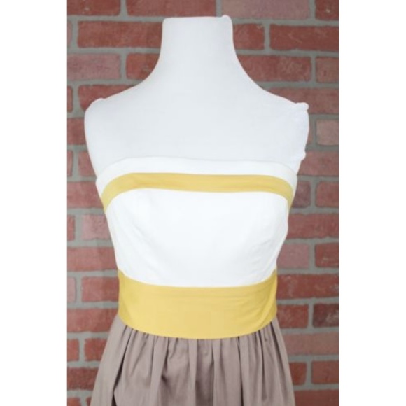 BCBG Paris Color Block Empire Waist Dress - Picture 3 of 7